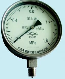 北京銷(xiāo)售brighty布萊迪全鋼壓力表YTH-100H現(xiàn)貨_儀器儀表_世界工廠網(wǎng)